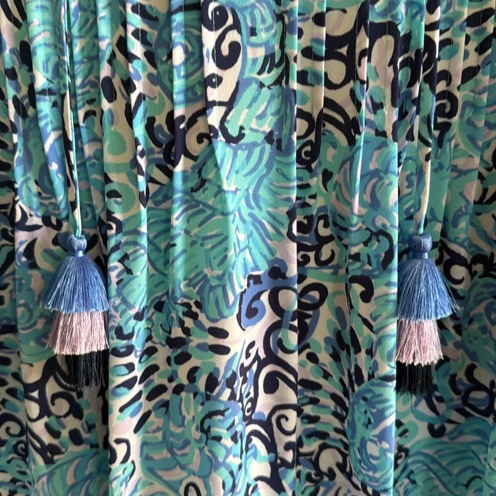 Lilly Pulitzer Marilina Tunic Dress in Light Aqua Spritz
